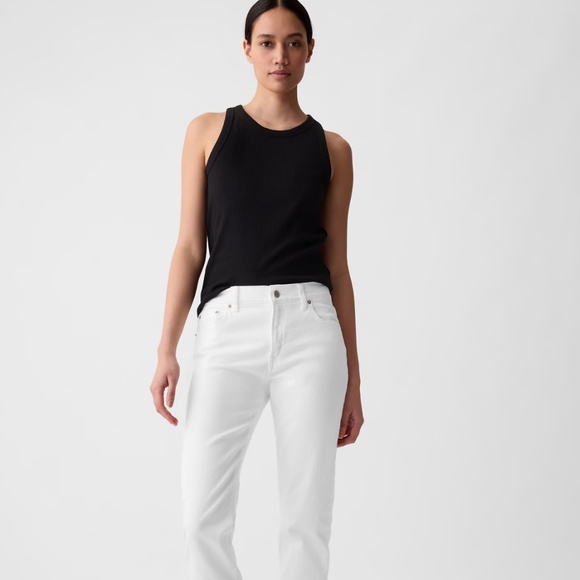 Gap best girlfriend white jeans with embroidery. Size 27 - Picture 1 of 11